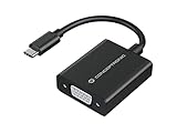 Conceptronic ABBY05B - Adaptador USB-C a VGA (1920 x 1080/60 Hz, 0,15 m)