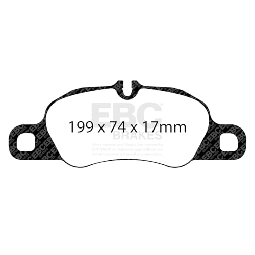 Image of EBC Brakes Redstuff 3000 Series Sport Brake Pad Set DP32057C to Fit PORSCHE