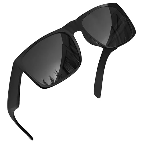 grinderPUNCH XL Sonnenbrille für große Köpfe und breite Gesichter, UV400-Schutz, extra breite und leichte Sonnenbrille für Sport, Autofahren und Angeln, matt