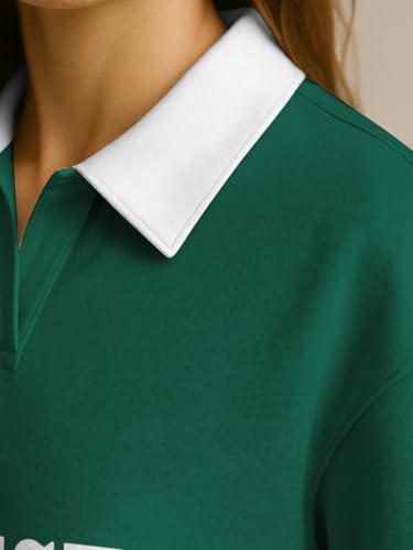 Image of HELLCAT Crop Tshirt for Women Stylish Western | Polo T Shirt for Women Full Sleeves