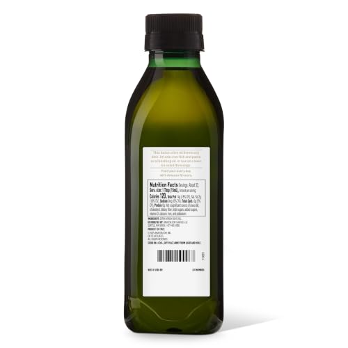 Amazon Grocery, Italian Extra Virgin Olive Oil, First Cold Pressed, 16.9 Fl Oz - image 2