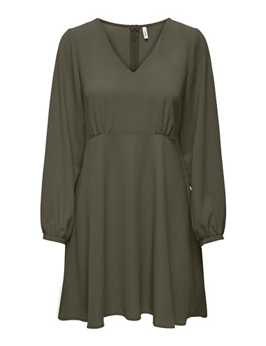 Onlnova Life Vis L/S Liva Dress Solid