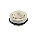 JR Products 95115 Strainer with Pop-Up Stopper - Parchment
