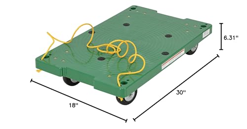 Dolly de Polietileno Vestil POS-1830-ROPE 30 x 18 in miniatura 6
