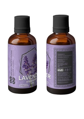 Image of Heilen Biopharm Lavender Essential Oil - 100 mL Bottle Pack of 1