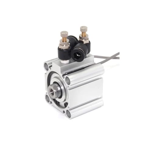Vérin pneumatique compact CDQ2B63 double effet course 10mm CQ2B63 - 4