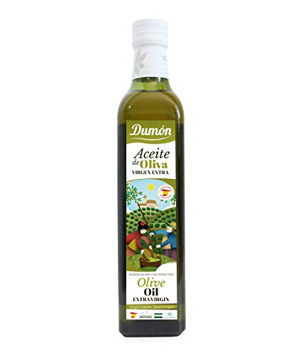 DUMON - Aceite de Oliva Virgen Extra 500 ML, Edición Premium 2020, Aceite Oliva Extra Virgen Innovador en botella de cristal de alta calidad.