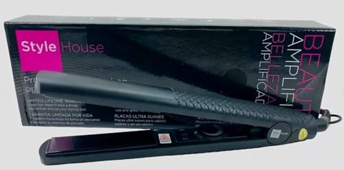 Plancha de Pelo Profeessional Styling Iron Negra miniatura 1