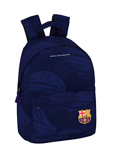FC Barcelona Ball Oficial Mochila Juvenil Para Portátil 14   310x160x410mm