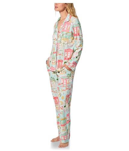 BedHead Pajamas Women's Long Sleeve Classic Stretch Jersey Pj Set2