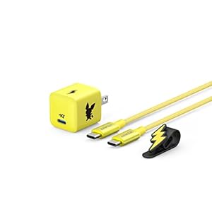 【プレゼントにも】Anker ピチューモデルの超小型20W PD対応USB-C充電器 2,990円、65W  3ポート ピカチュウモデル 5,790円送料無料！【ケーブルまでポケモン】