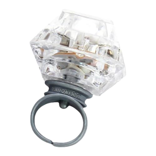 Anillos iluminados para niños, LED que brilla en la oscuridad, regalo seguro de fiesta de ABS, joyería brillante intermitente para niñas y adultos, suministros divertidos para cumpleaños, Navidad