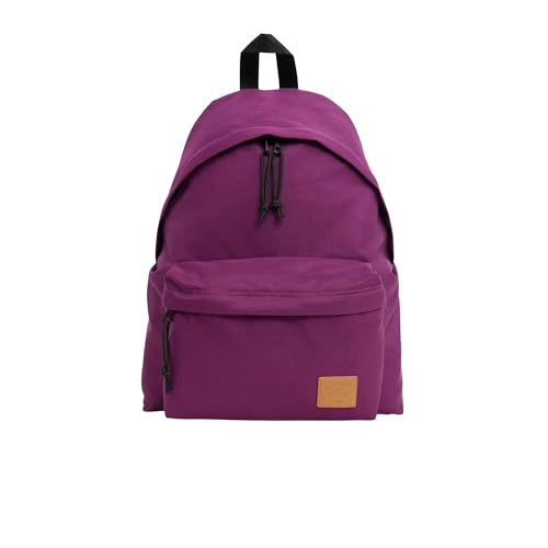 Lacoste Mochila unissex casual para crocodilo, roxo escuro, tamanho único