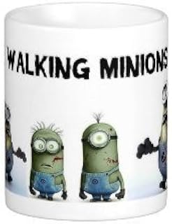 New Custom Design 11oz Drinking Mug - The Walking Minions The Walking Dead - Limited Edition by Unknown