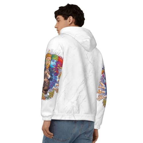 Sturgill Music Simpson Men's Casual Zipper Hoodie Pullover Hooded Long Sleeve Sweatshirt with Big Pockets4