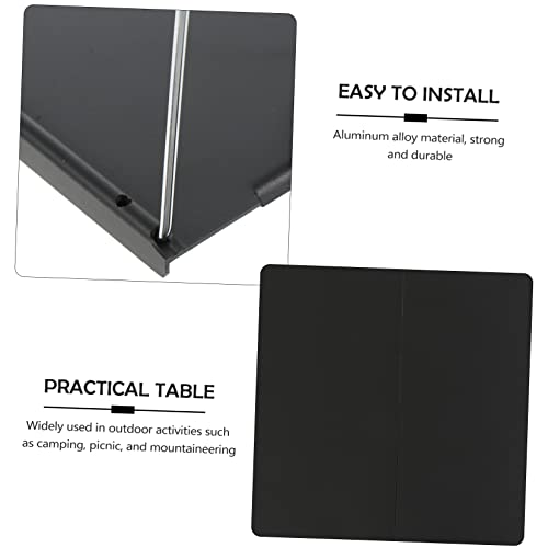 Table pliante aluminium SOIMISS compacte pour stabiliser vos repas - 6
