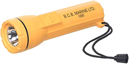 Bushcraft Unisex Fflam señalización Linterna, Amarillo, 15,5 x 4,5 cm