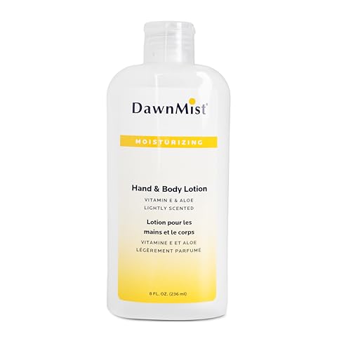 Dukal HL08 Dawn Mist Hand and Body Lotion with Dispensing Cap, 8 oz. Bottle, Pack of 48