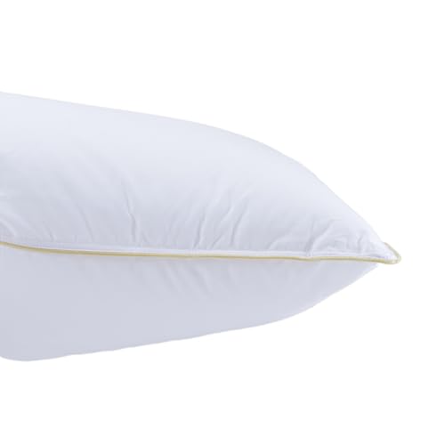 Image of maspar Clemmy Soft Silk Feel Fibre Pillow White 45X68 CM