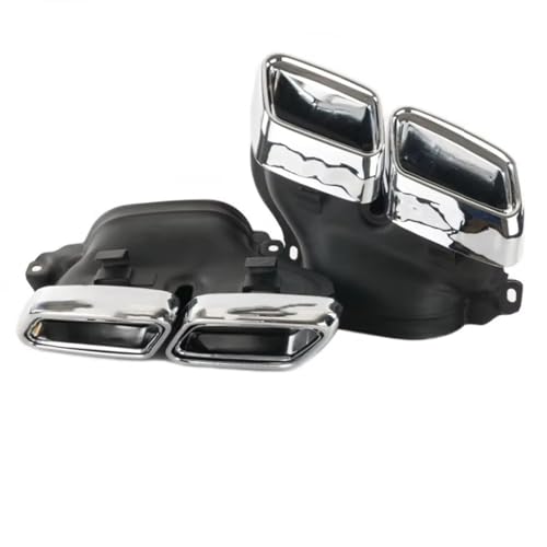Embout d'échappement quatre sorties carrées BMW E63 AMG 2014 style 1