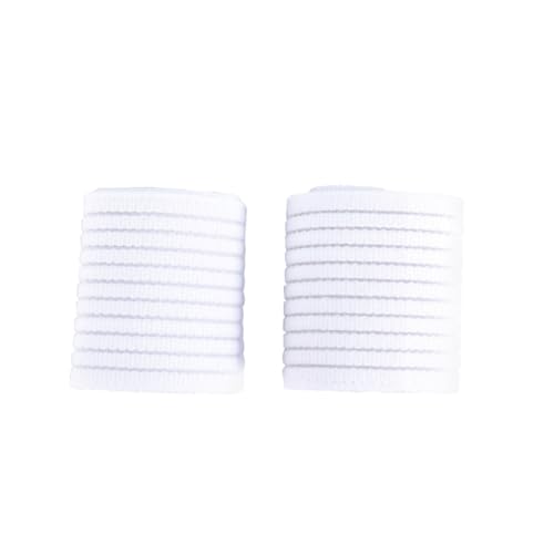 FOMIYES 1Pair Adjustable Elastic Wrist Protector Bandage White Wrist Support for Carpal Tunnel Relief for Basketball and Light Sports Activities