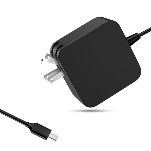 FSJTD 65W USB C Laptop Charger Compatible with Asus Lenovo and More Laptops