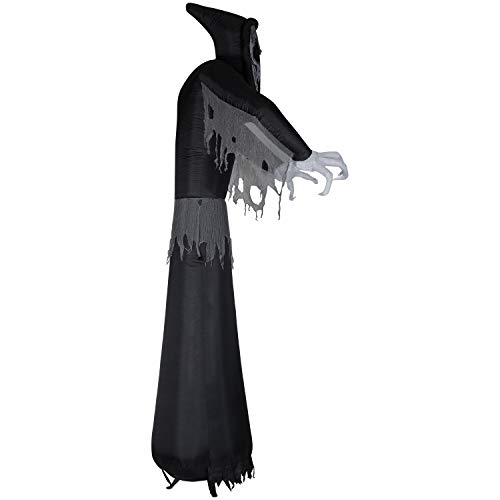 Faucheuse gonflable à soufflage d'air Gemmy 74826 nylon noir