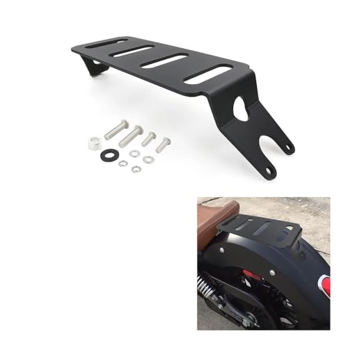 Porte-bagages arrière en acier durable pour moto custom Scout 15-24 - 2