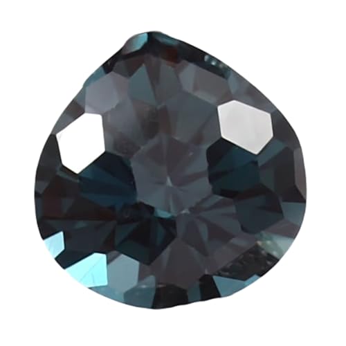 Tourmaline brésilienne naturelle de 12,6 mm taillée à facettes pour création de bijoux uniques