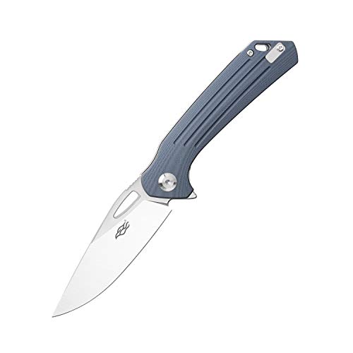GANZO Firebird FH921-GY Pocket Folding Knife D2 Steel Blade G10 Handle with Clip Camping Hunting Fishing Outdoor EDC Knife (Grey)
