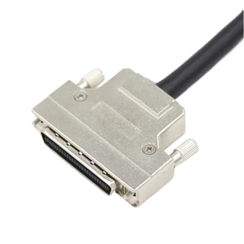 JDOUNFMO 50-pin HPDB50 or HPCN50 SCSI SCSI50 Extension Data Cable, DB or CN Type, Plastic or Metal Connector(CN50 Metal,5m)
