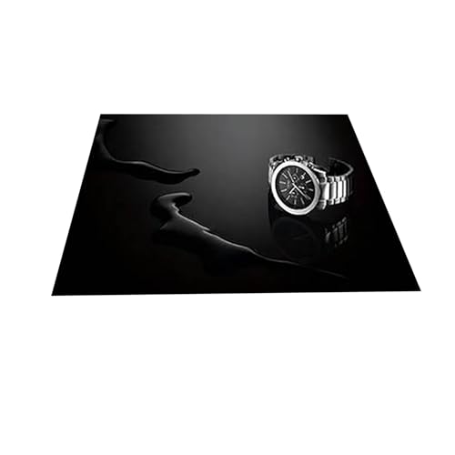 Image of 3pcs Acrylic Sheet 4 inch x 6 inch, 1 /8 inch (3mm) Thick Black Acrylic Panel for Photo Frame, Craft, DIY Display Projects, Advertisement Signs, Shelves