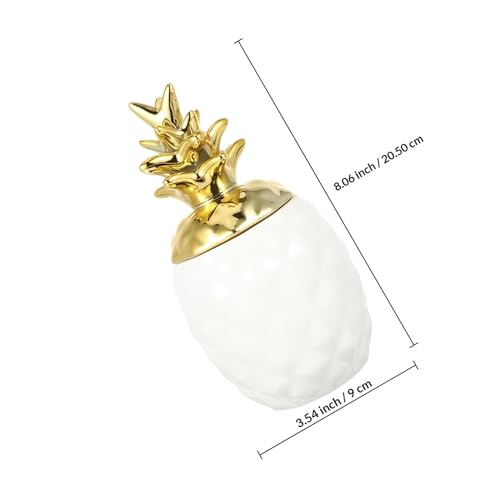 Ananas décoratif avec couvercle solution rangement bijoux et design maison - 3