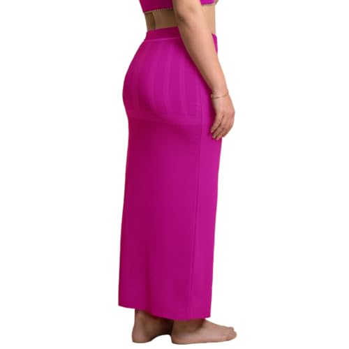 Image of dermawear Women Blended Fabric Saree Shapewear Petticoat (SS-406)