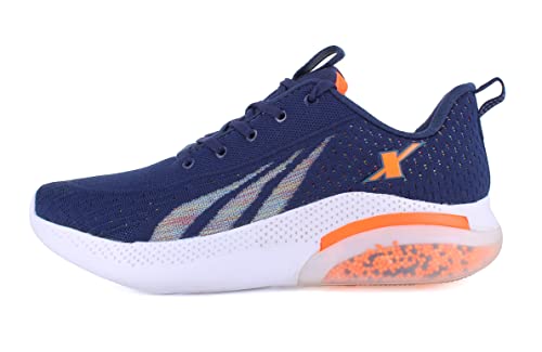 Image of Sparx Mens SM 721 | Enhanced Durability & Soft Cushion | Blue Running Shoe - 9 UK (SM 721)