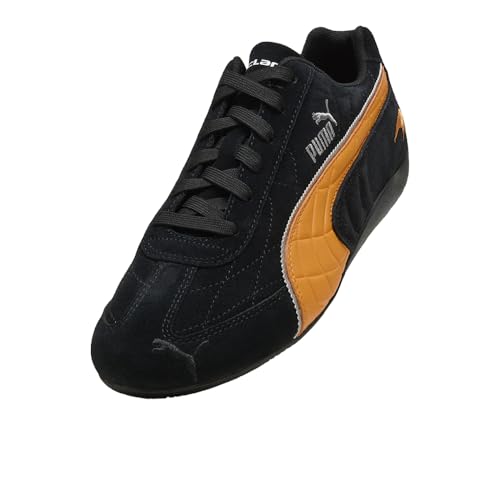 Image of PUMA Mens Mclaren Speedcat Lace Up Sneakers Shoes Casual - Black, Orange
