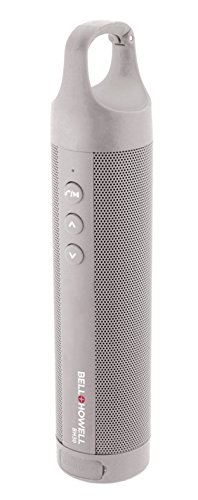Bell + Howell BH30-S Slimline Altavoz Bluetooth con clip impermeable