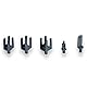 Bandai Hobby BAN148215 Bandai 5058009 Black Action Base 1 Display Stand 1/100 Model Kit Plastikmodellbausatz, Mehrfarbig