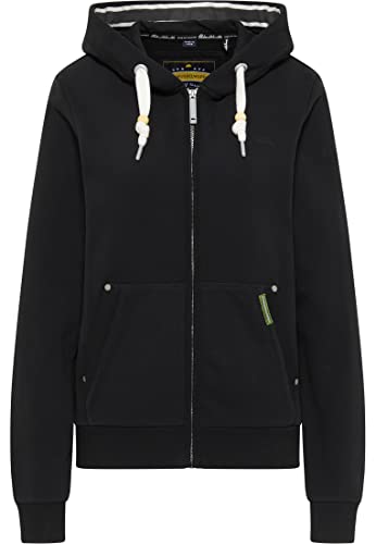 Schmuddelwedda Damen Sweatjacke, Schwarz, XXL EU