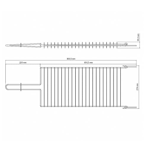 Grelha para Churrasco Inox 83cm - Tramontina