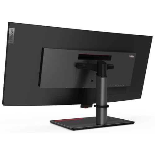 Image of Lenovo ThinkVision P40w-20 39.7 inch 5K2K WUHD Curved Screen WLED LCD Monitor - 21:9 - Raven Black - 40 inch Class - in-Plane Switching (IPS) Technology - 5120 x 2160-1.07 Billion Colors - 300 Nit