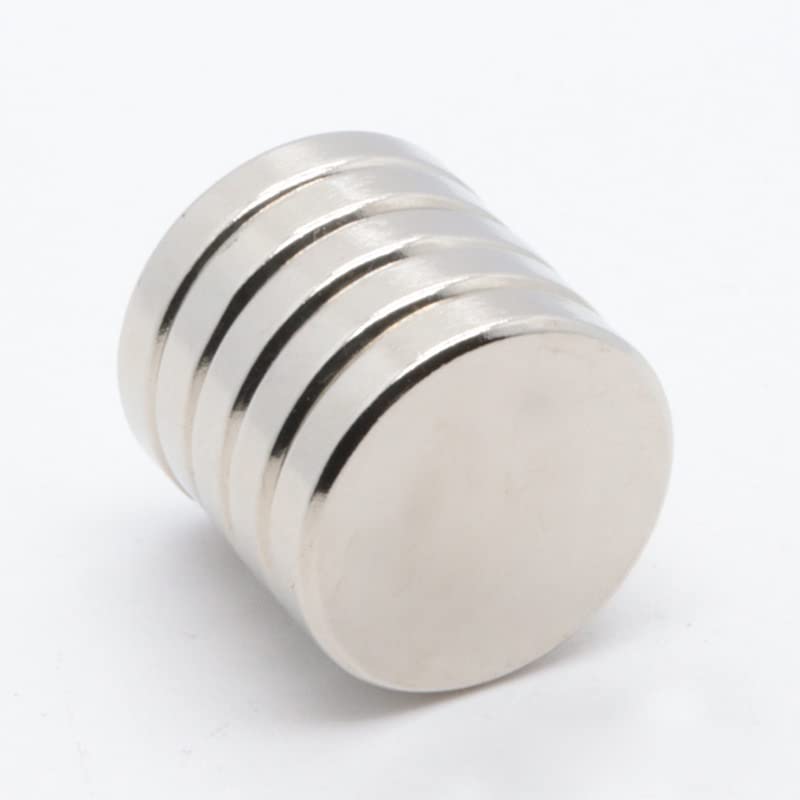 Neodymium Imanes Aimant 20 Pcs 25x5mm Round Rare Earth Sheet Magnets