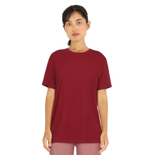 Image of BlissClub Women The Last Tee - Boyfriend tee | Women's t-Shirt | Sleeves | Hip Covering | Cotton Tee