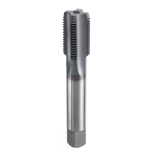 Image of sourcing map M21x2 Metric Thread Tap 6542 Cobalt High-Speed Steel TiCN Coated Plug Tap Right Hand Straight Flutes Screw Threading Hand Tap