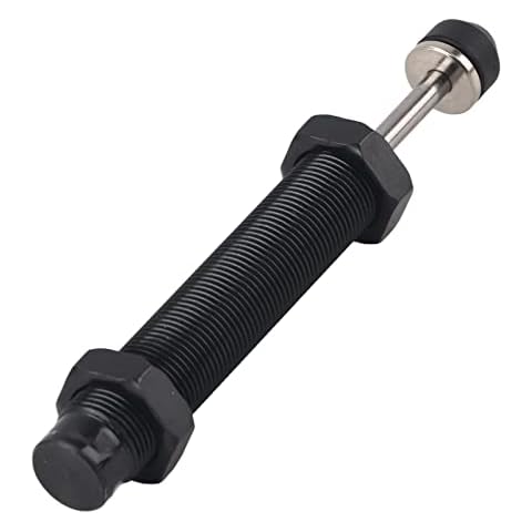Hydraulischer Stoßdämpfer M20 x 30 mm, für Pneumatikzylinder AC2030-2 Hydraulischer Stoßdämpfer mit selbstregulierendem Schnellrückstelldämpfer Cover