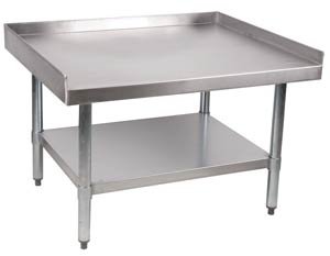 Equipment Stand 30x60 S/S 6 legs 1 ea/cs