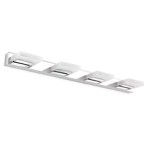 Lumières de miroir de salle de bain LED avec applique armoire pivotante 360°