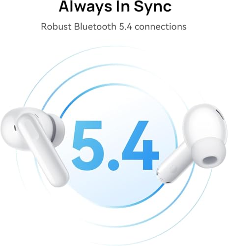 Image of HUAWEI FreeBuds SE 4 ANC Wireless Headphones, 50 Hours Battery, ANC with Multiple Modes for Commuter & Office, 4.3g Lightweight, Bluetooth 5.4, Clear Calls, IP54, White