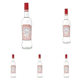 Luxardo Sambuca dei Cesari Liqueur 70cl, 38% ABV | Sweet, Strong, Premium Italian Sambuca | 200yrs of heritage. (Pack of 5) – Luxardo