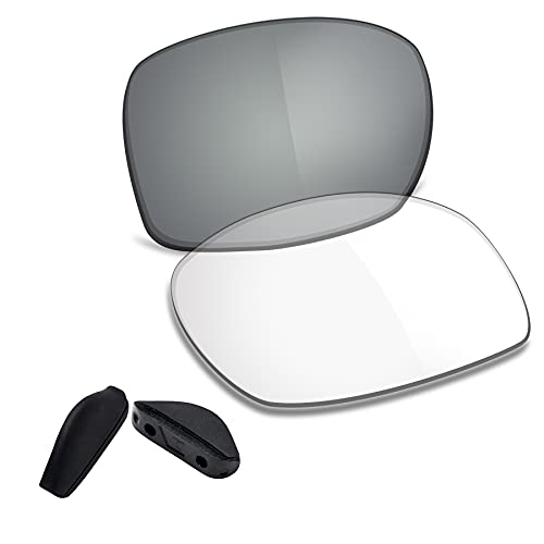 Image of Polarized Replacement Lenses & Nose Pad for Oakley She's Unstoppable OO9297 Sunglass